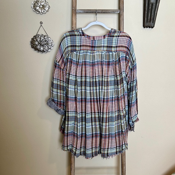 Free People Oversized Painters Top - Picture 7 of 10